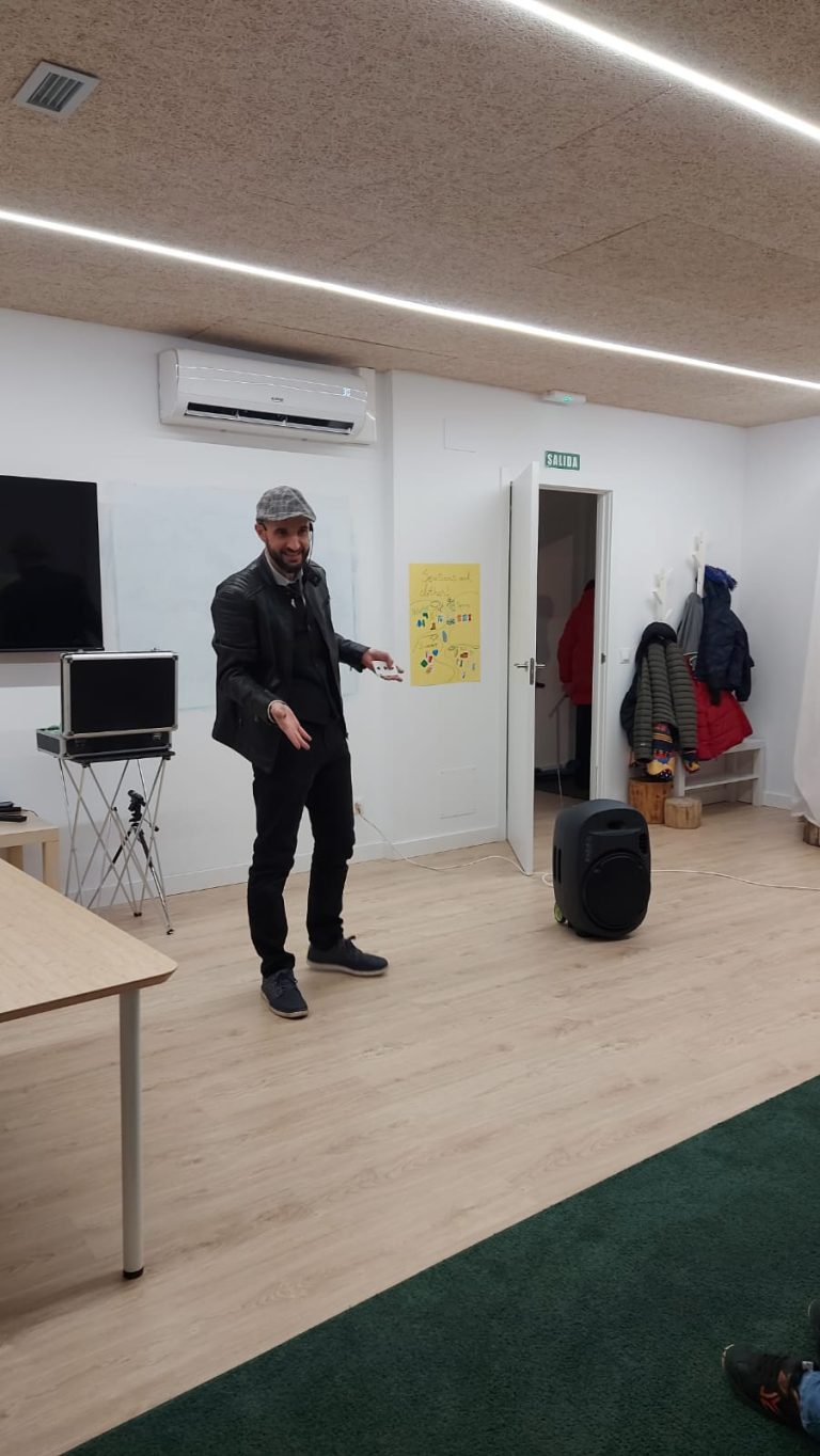 Evento de magia en Green School de navidad 2023