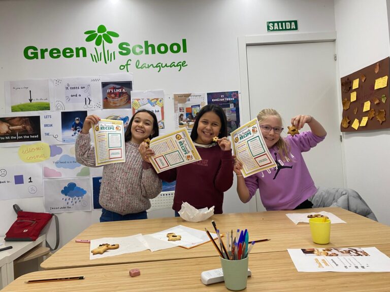 Alumnos de Greeen School Navarra
